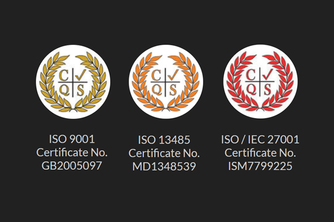 ISO Accreditations