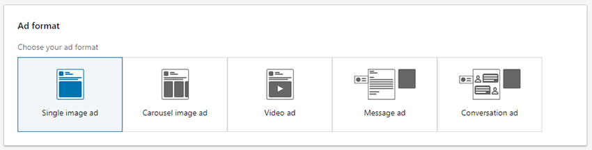 LinkedIn Ad Formats