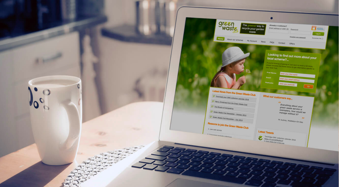 Green Waste Club Joomla Web Design 