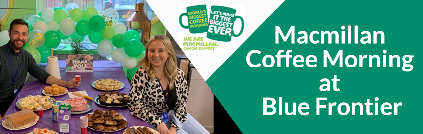 Macmillan Coffee Morning is Back!