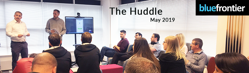 Huddle at Freebook Global Technologies - May 2019