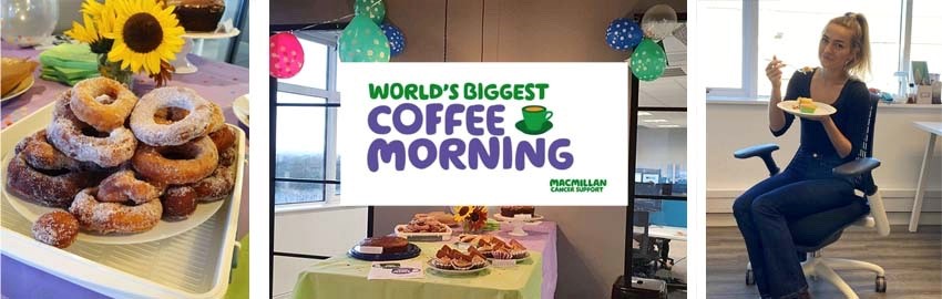 Freebook Global Technologies Macmillan Coffee Morning 2020