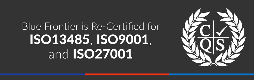 Freebook Global Technologies is Re-Certified for ISO13485, ISO9001, and ISO27001